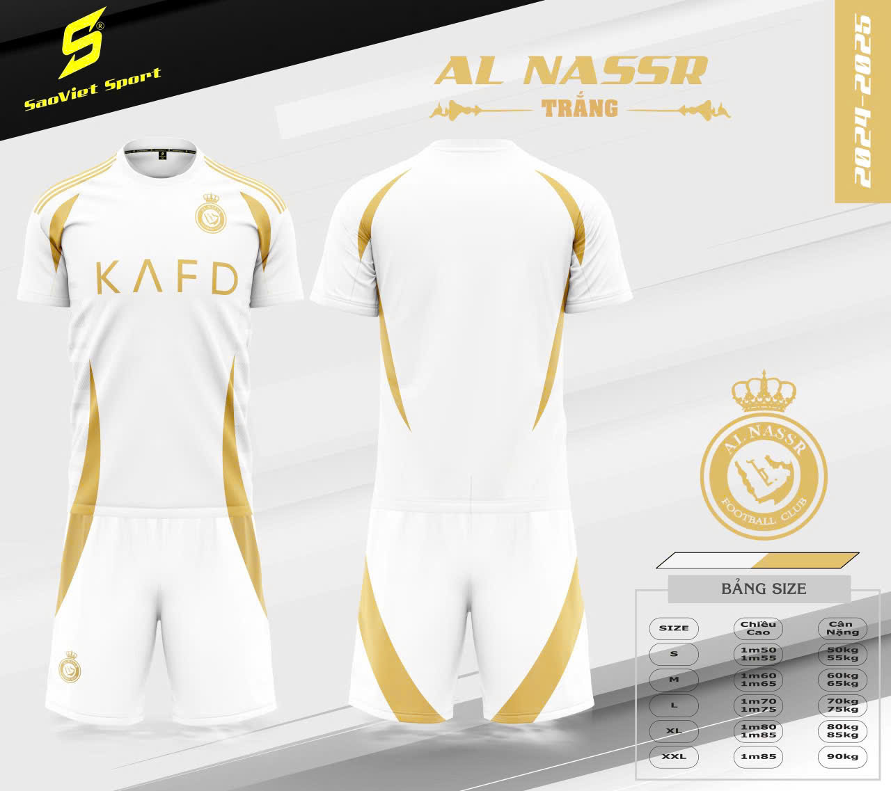 Al Nassr - trắng
